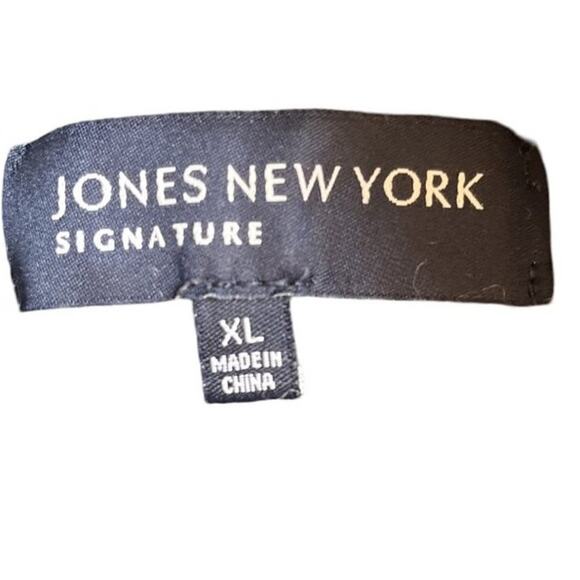 Jones New York Sweater Womens Size XL Black Cowl Neck - Picture 4 of 5